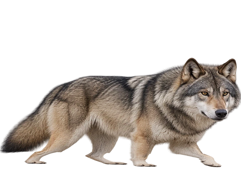 Loup gris